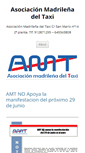Mobile Screenshot of amt-taxi.com